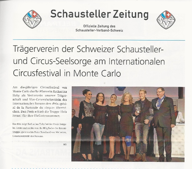 Schausteller-Zeitung Nr. 4, April 2015