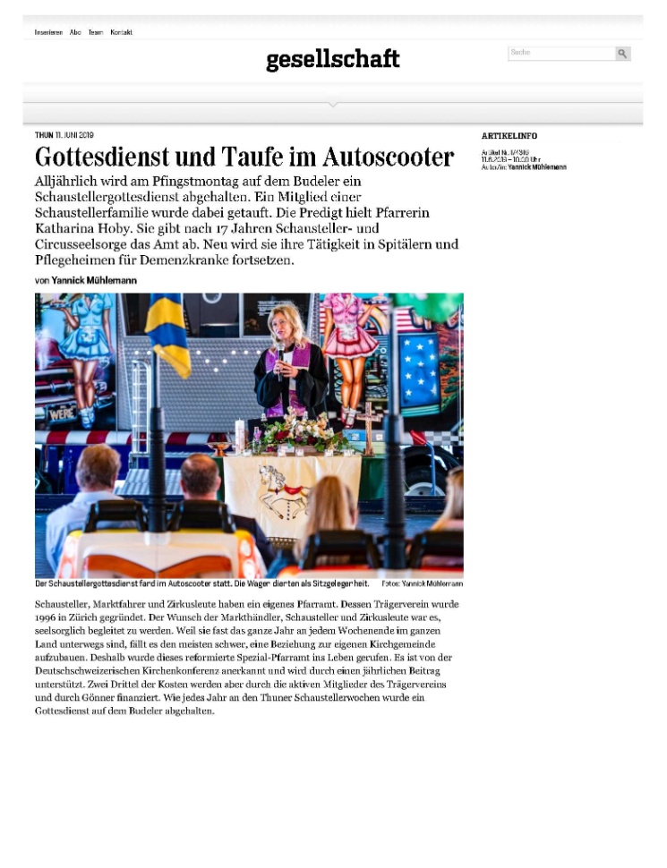 Artikel Jungfrauzeitung 1