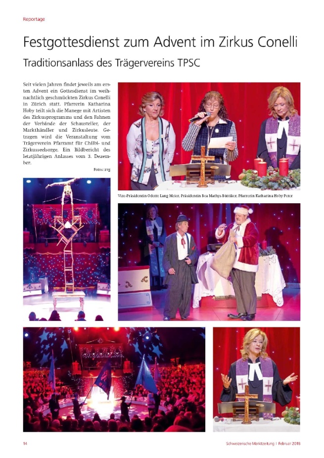Schweizerische Marktzeitung, Februar 2018 Schweizerische Marktzeitung, Februar 2018